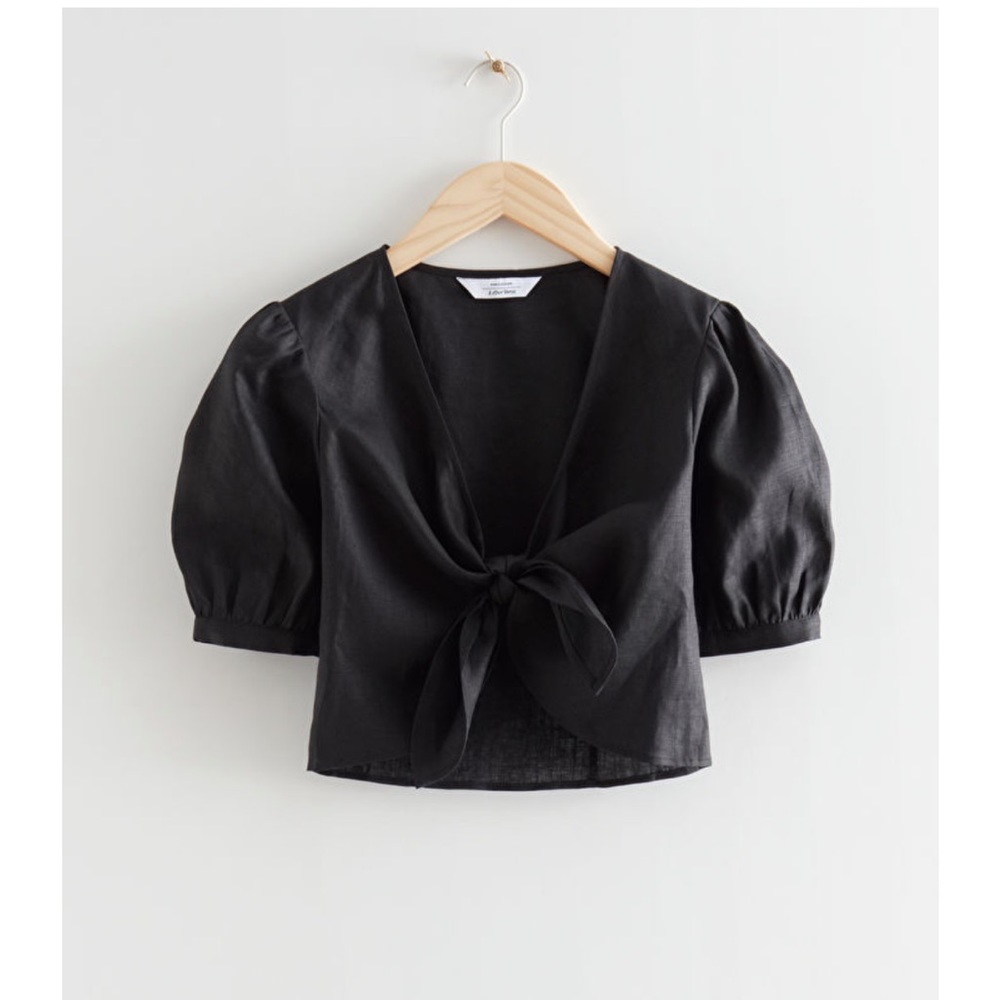 Linen Tie Top &Other Stories